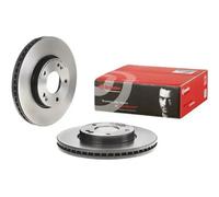 2x Disco de freno ventilación interna 09.A706.11 BREMBO para KIA