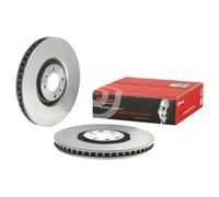 2x Disco de freno ventilación interna 09.A829.21 BREMBO para CITROËN PEUGEOT DS