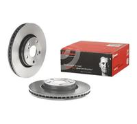 2x Disco de freno ventilación interna 09.A914.11 BREMBO para TOYOTA AURIS