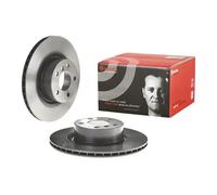 2x Disco de freno ventilación interna 09.B569.11 BREMBO para BMW TOYOTA