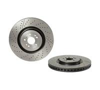 Disco de freno BREMBO 09B80511 delantero, ventilado , ranurado, altamente carbonizado, 1 Pieza