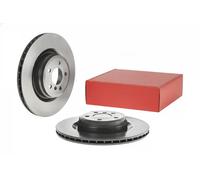 2x Disco de freno ventilación interna 09.C314.11 BREMBO para BMW 7