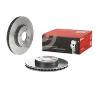 2x Disco de freno ventilación interna 09.C543.11 BREMBO para NISSAN MICRA IV