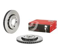 2x Disco de freno ventilación interna 09.C548.11 BREMBO para VW POLO V