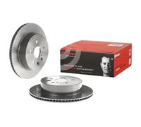 2x Disco de freno ventilación interna 09.C930.11 BREMBO para LEXUS IS II GS IS C