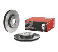 2x Disco de freno ventilación interna 09.C990.21 BREMBO para FORD FOCUS IV