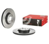 2x Disco de freno ventilación interna 09.D307.11 BREMBO para MAZDA FIAT ABARTH