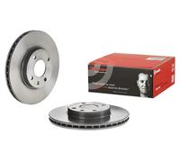 2x Disco de freno ventilación interna 09.E032.11 BREMBO para OPEL KARL