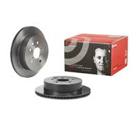 2x Disco de freno ventilación interna 09.E525.11 BREMBO para LEXUS IS III