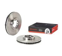 2x Disco de freno ventilación interna 09.E834.10 BREMBO
