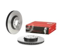 2x Disco de freno ventilación interna 09.N255.21 BREMBO para FORD MONDEO V Sedán