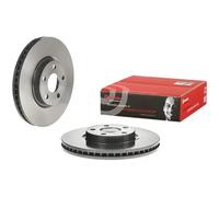 2x Disco de freno ventilación interna 09.N255.41 BREMBO para FORD S-MAX