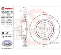 BREMBO 09.N266.21 - Discos de freno (2 unidades)