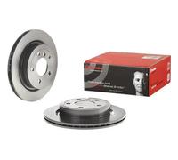 2x Disco de freno ventilación interna 09.R121.11 BREMBO para BMW Z4 Roadster