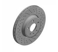 2x Disco de freno ventilación interna 100.3330.52 ZIMMERMANN para AUDI A5 A4 B8