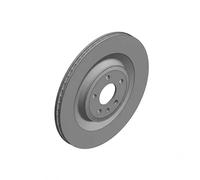 2x Disco de freno ventilación interna 100.3362.20 ZIMMERMANN para AUDI A6 C7