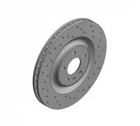 2x Disco de freno ventilación interna 100.3376.52 ZIMMERMANN para AUDI VW