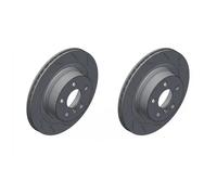 2x Disco de freno ventilación interna 150.2966.53 ZIMMERMANN para BMW 3 4 Coupé