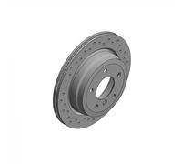 2x Disco de freno ventilación interna 150.3437.52 ZIMMERMANN para BMW 3 Touring