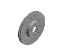 2x Disco de freno ventilación interna 150.3447.52 ZIMMERMANN para BMW X5 X6