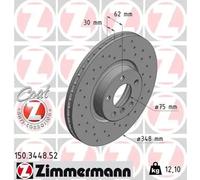 ZIMMERMANN 150.3448.52 Disco de freno