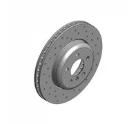 2x Disco de freno ventilación interna 150.3483.52 ZIMMERMANN para BMW 5 6 Coupé