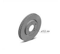 Disco De Freno Zimmermann 155.3903.20 Coat Z para Chrysler Eje Delantero