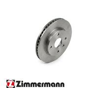 2x Disco de freno ventilación interna 185.3953.20 ZIMMERMANN para CHEVROLET