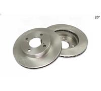 2x Disco de freno ventilación interna 19-4809 MAXGEAR para SUZUKI IGNIS III