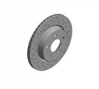 2x Disco de freno ventilación interna 200.2536.52 ZIMMERMANN para NISSAN RENAULT