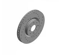 2x Disco de freno ventilación interna 230.2366.52 ZIMMERMANN para FIAT LANCIA