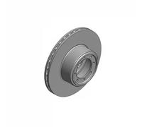 2x Disco de freno ventilación interna 230.6271.20 ZIMMERMANN para IVECO