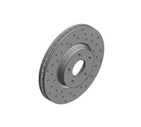 2x Disco de freno ventilación interna 250.1365.52 ZIMMERMANN para FORD MONDEO IV