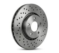 2x Disco de freno ventilación interna 250.1375.52 ZIMMERMANN para FORD