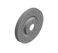 2x Disco de freno ventilación interna 250.1377.52 ZIMMERMANN para FORD