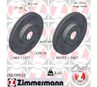 ZIMMERMANN 250.1399.53 Disco de freno
