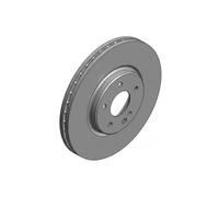 2x Disco de freno ventilación interna 400.1436.20 ZIMMERMANN para MERCEDES-BENZ