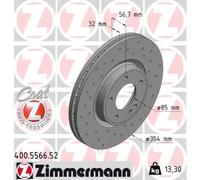 ZIMMERMANN 400.5566.52 Disco de freno