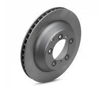 2x Disco de freno ventilación interna 460.4522.20 ZIMMERMANN para PORSCHE
