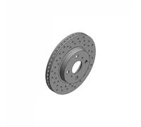 2x Disco de freno ventilación interna 590.2808.52 ZIMMERMANN para TOYOTA YARIS