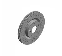 2x Disco de freno ventilación interna 590.2810.52 ZIMMERMANN para TOYOTA LEXUS