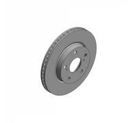 2x Disco de freno ventilación interna 590.2814.20 ZIMMERMANN para TOYOTA AURIS