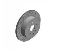 2x Disco de freno ventilación interna 590.2824.52 ZIMMERMANN para LEXUS IS II GS