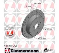 ZIMMERMANN 590.2826.52 Disco de freno