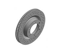 2x Disco de freno ventilación interna 590.2827.52 ZIMMERMANN para TOYOTA