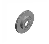 2x Disco de freno ventilación interna 600.3212.20 ZIMMERMANN para VW