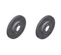 2x Disco de freno ventilación interna 600.3259.53 ZIMMERMANN para SEAT VW AUDI