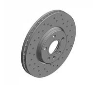2x Disco de freno ventilación interna 610.3724.52 ZIMMERMANN para VOLVO S90 II