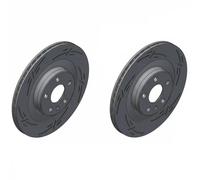 2x Disco de freno ventilación interna 610.3728.53 ZIMMERMANN para VOLVO POLESTAR
