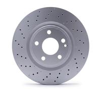 HELLA PAGID 8DD 355 120-351 Disco de freno 55621PRO revestido 320mm 30mm ventilación interna/perforado por ej. MERCEDES-BENZ